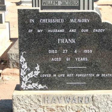 HAYWARD Frank -1959