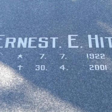 HITE Ernest E. 1922-2001