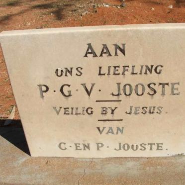 JOOSTE P.G.V.