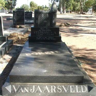 JAARSVELD Stephanus A., van 1946-1969