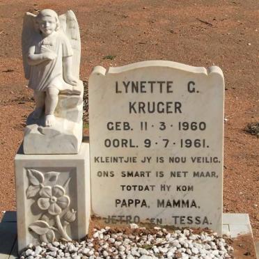 KRUGER Lynette G. 1960-1961