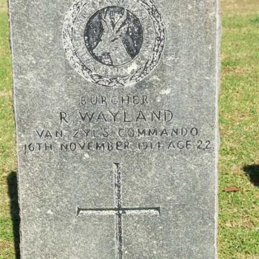 WAYLAND R. -1914