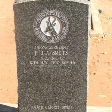 SMUTS P.J.A. -1942