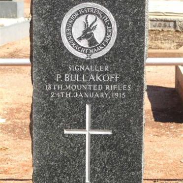 BULLAKOFF P. -1915