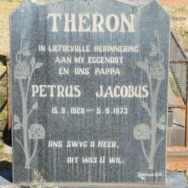 THERON Petrus Jacobus 1928-1973