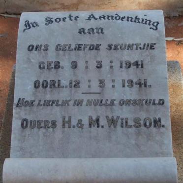 WILSON ? 1941-1941