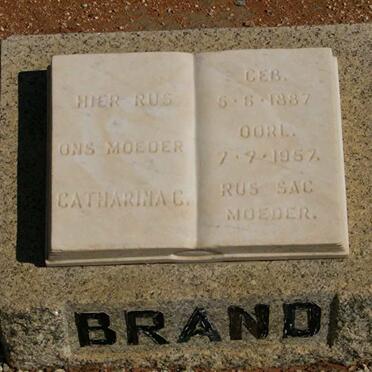 BRAND Catharina C. 1887-1957