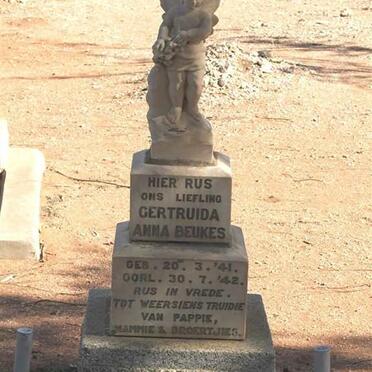 BEUKES Gertruida Anna 1941-1942
