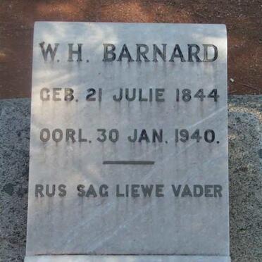 BARNARD W.H. 1844-1940