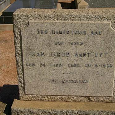 BARTLETT Izak Jacob 1881-1956