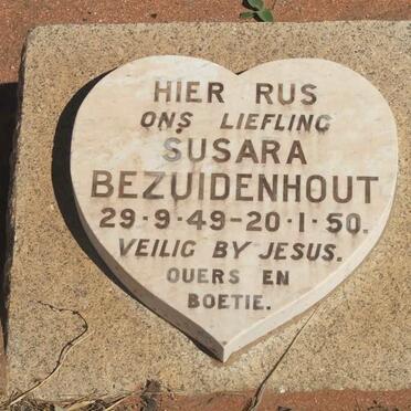 BEZUIDENHOUT Susara 1949-1950