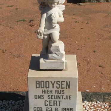 BOOYSEN Gert 1958-1958