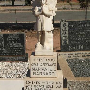 BARNARD Mariantjie 1950-1954