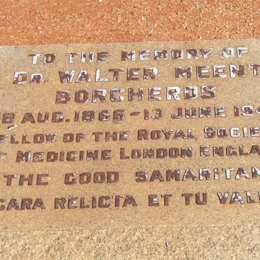 BORCHERDS Walter Meent 1866-1948