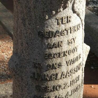 CLAASSENS J.H.N. 1891-1943