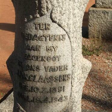 CLAASSENS J.H.N. 1891-1943