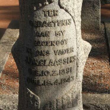 CLAASSENS J.H.N. 1891-1943