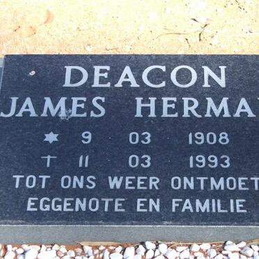 DEACON James Herman 1908-1993