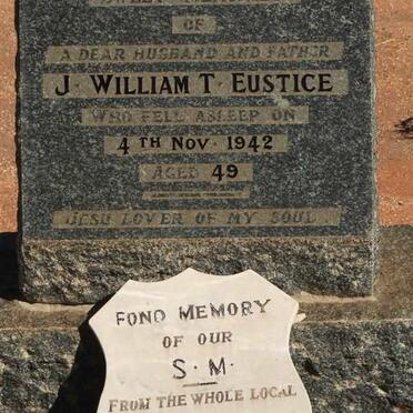 EUSTICE J. William T. -1942