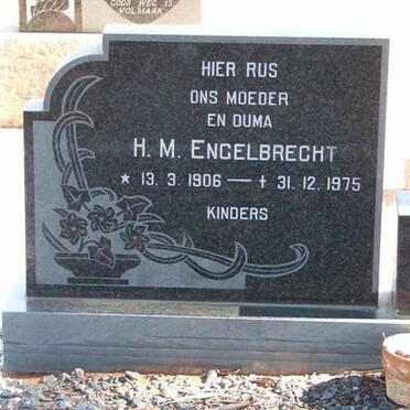 ENGELBRECHT H.M. 1906-1975