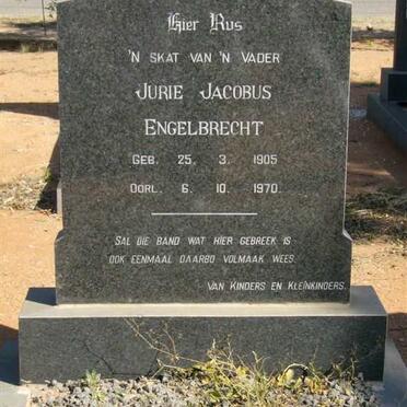 ENGELBRECHT Jurie Jacobus 1905-1970