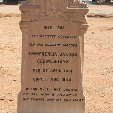 GERMESHUYS Emmerencia Jakoba 1881-1946