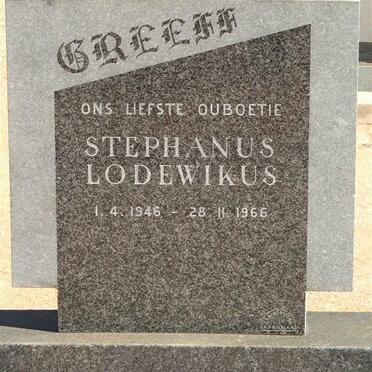 GREEFF Stephanus Lodewikus 1946-1966