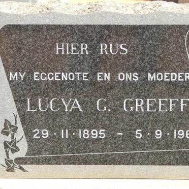 GREEFF Lucya G. 1895-1965