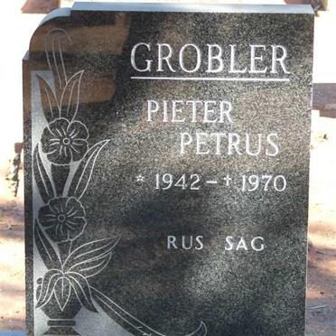 GROBLER Pieter Petrus 1912-1970