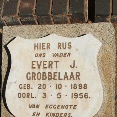 GROBBELAAR Evert J. 1898-1956