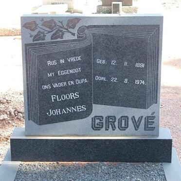 GROVE Floors Johannes 1891-1974