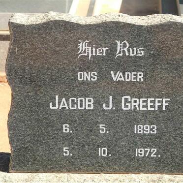 GREEFF Jacob J. 1893-1972