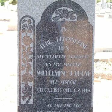 GROVE Wilhelmina J. nee VISAGIE 1896-1948