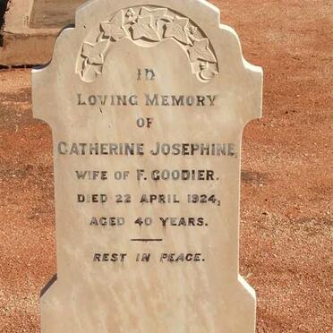 GOODIER Catherine Josephine -1924