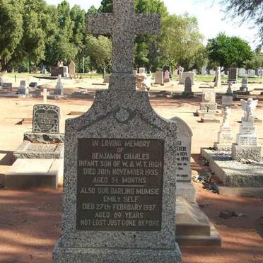 HIGH Benjamin Charles -1935 :: HIGH Emily -1937