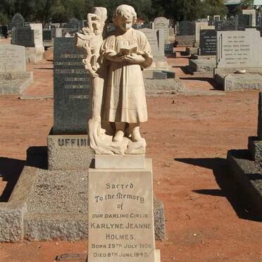 HOLMES Karlyne Jeanne 1936-1943