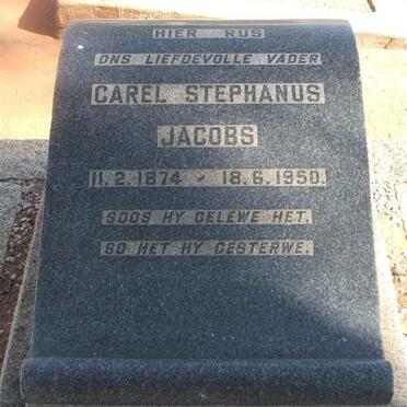JACOBS Carel Stephanus 1874-1950