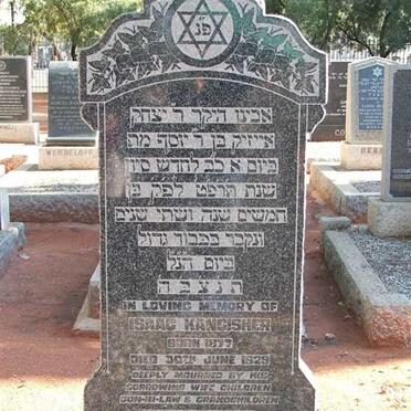 KANGISHER Isaac 1877-1929