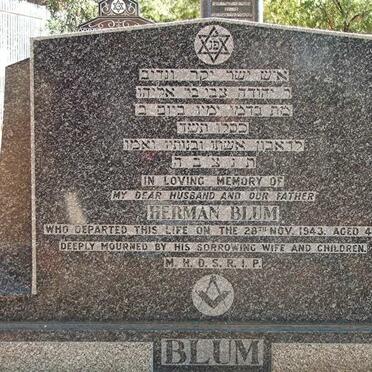 BLUM Herman -1943
