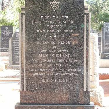 KURLAND Max -1950