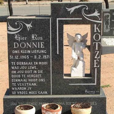 KOTZÉ Donnie 1965-1971