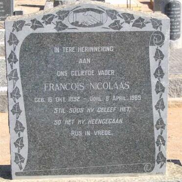 LOOTS Francois Nicolaas 1892-1965