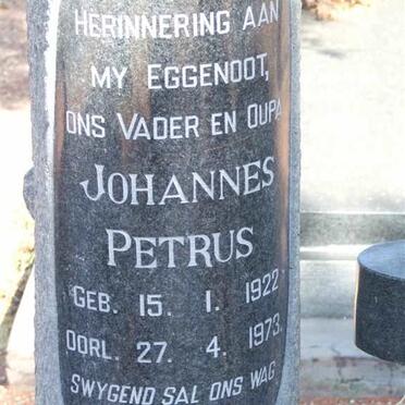 LOUW Johannes Petrus 1922-1973
