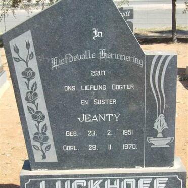 LUCKHOFF Jeanty 1951-1970