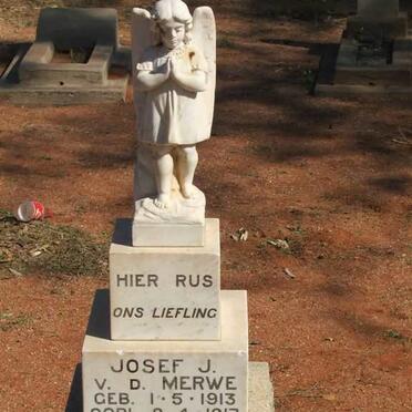 MERWE Josef J., v.d. 1913-1917