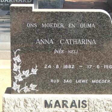 MARAIS Anna Catharina nee NEL 1882-1965