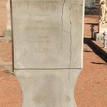 MARITZ Cecilia J.H. 1854-1933