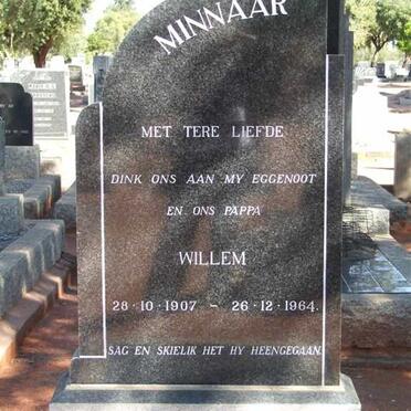 MINNAAR Willem 1907-1964