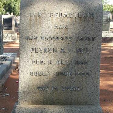 NEL Petrus A.L. 1860-1939