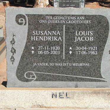 NEL Louis Jacob 1921-1963 &amp; Susanna Hendrika 1920-2003